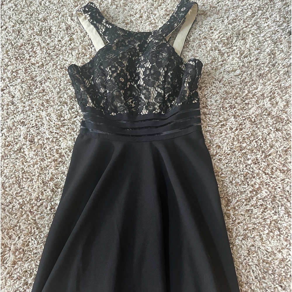 black dress